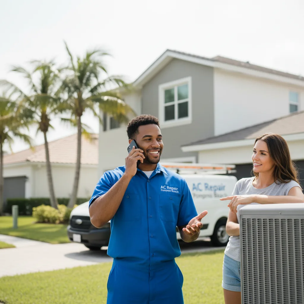 AC Repair Pompano Beach customer support in Modesto